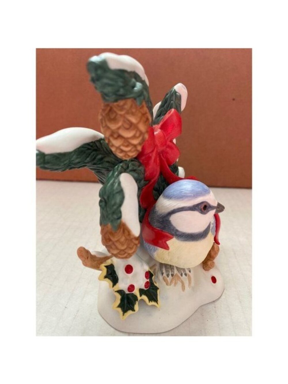 2010 Lenox Christmas Blue Titmouse Annual Collection Bird Figurine Ltd Ed NEW - Picture 6 of 10